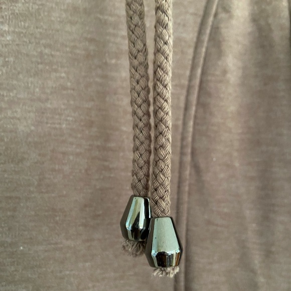 Soft Surroundings Taupe Cowl Neck Dress Size Small - Picture 7 of 8